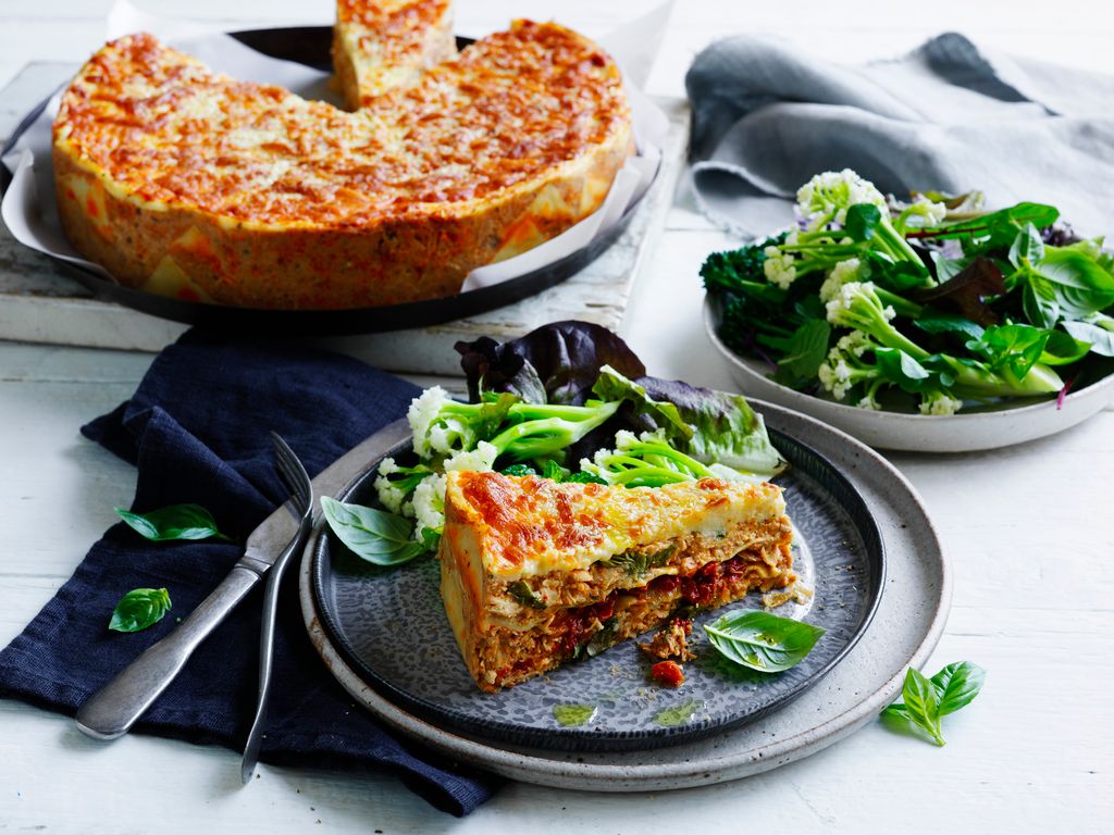 Cajun Chicken & Sundried Tomato Lasagne