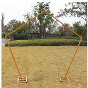2.4M PENTAGON WEDDING ARCH