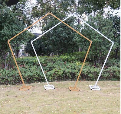 2.4M PENTAGON WEDDING ARCH