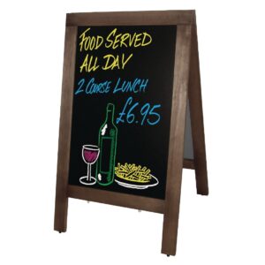 BLACKBOARDS SIGNS 50 X 85CM