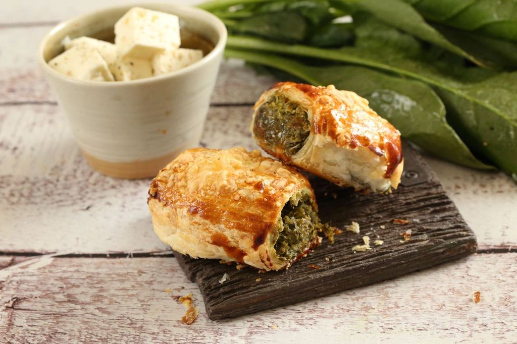 Cocktail Spinach & Feta (V)Rolls