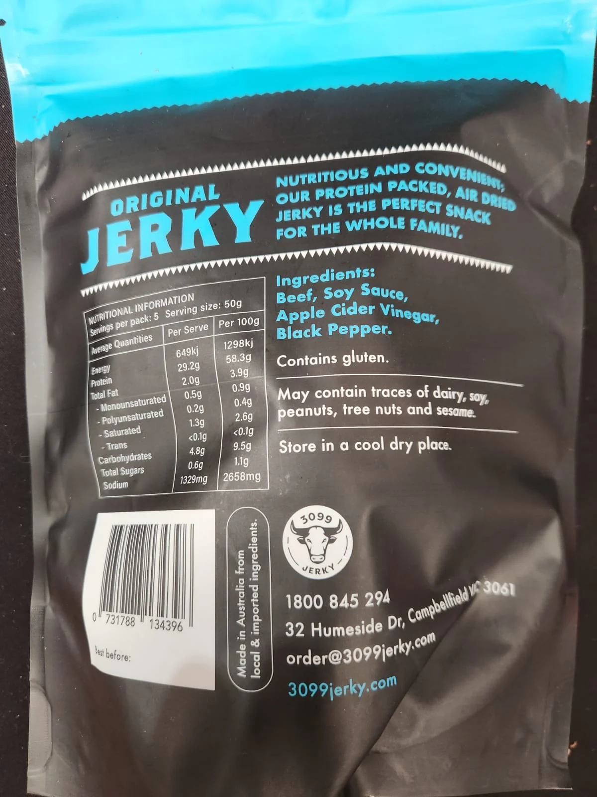 Original Beef Jerky 50g