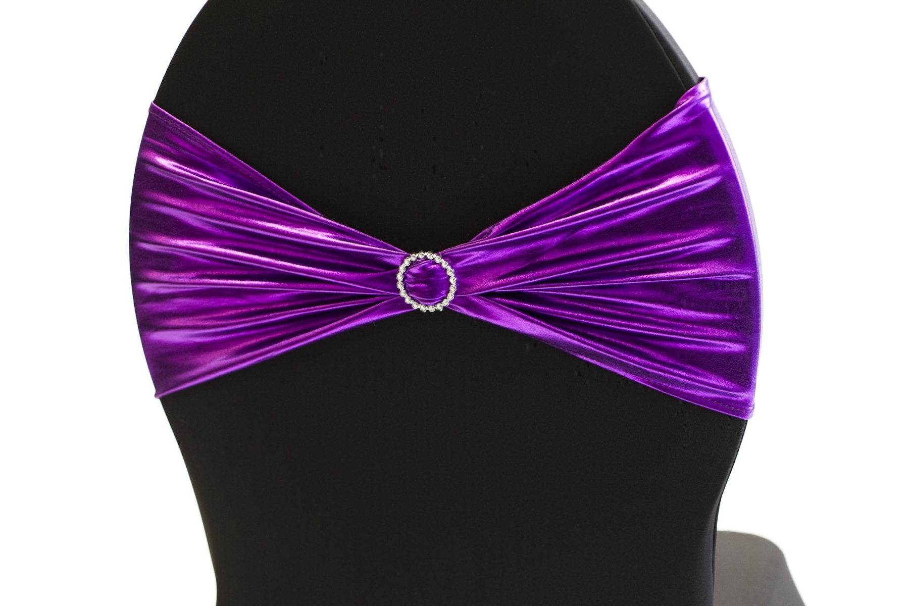 LYCRA CHAIR BANDS METALLIC