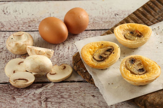 Cocktail Quiche -Chicken & Mushroom