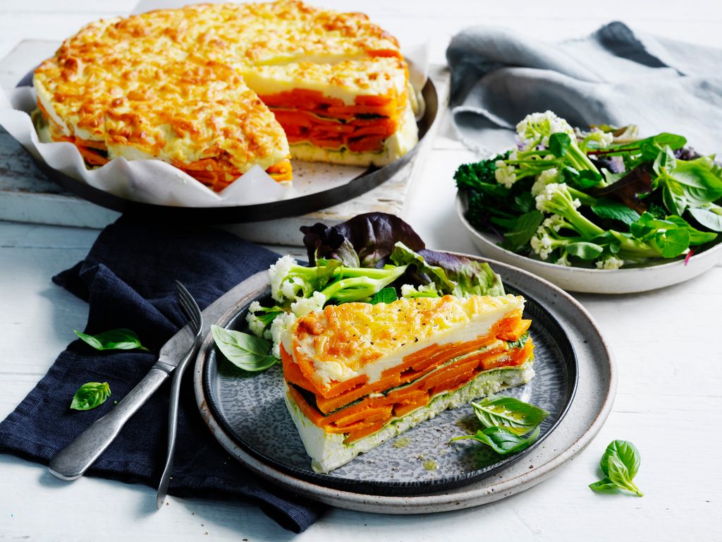 Pumpkin Pesto Lasagne